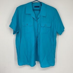 Karen Scott Top- Size 2X